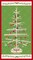Fabric Henry Glass Scandi Tree Scandinavian Holiday Quilting Panel 3459P-44